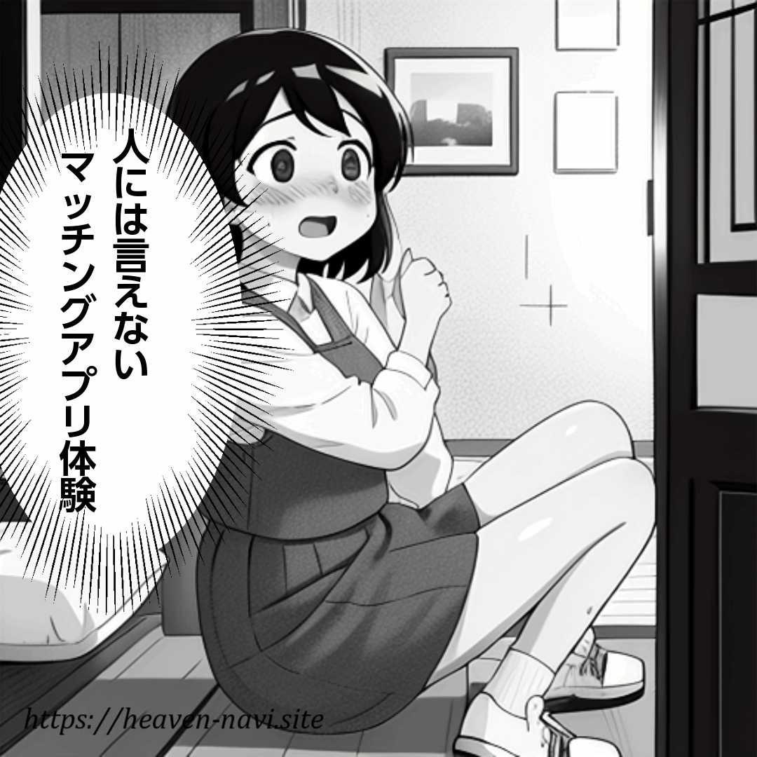 マッチングアプリの謎まんが